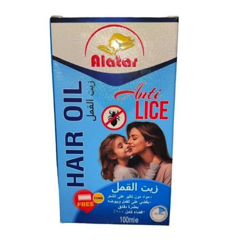 Alattar Anti Lice Hail Oil Effective Treatment for Lice & Scalp Care Powerful Lice Treatment and Scalp Revitalizer 100ml