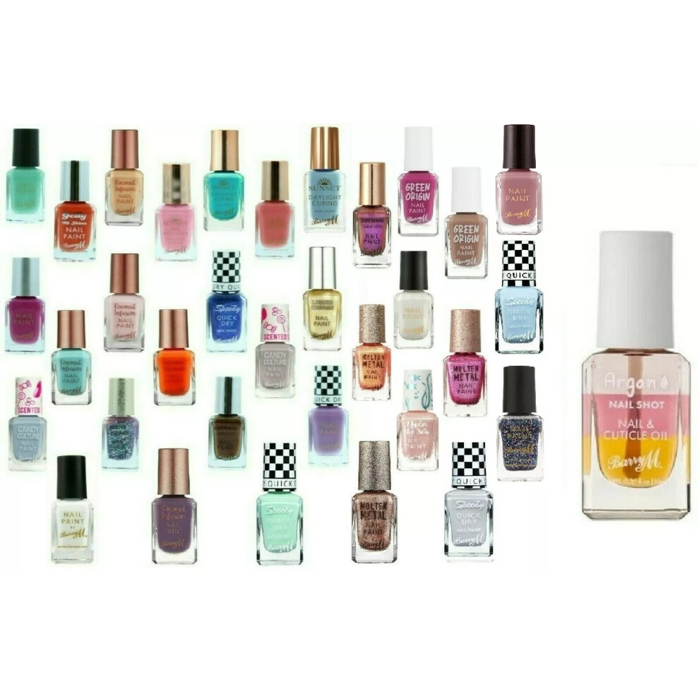 (Oasis ) Barry M Nail Paint 10ml Various Colour Nail Polish