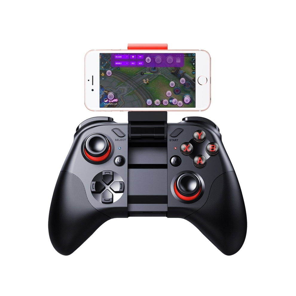 MOCUTE-054 Portable Bluetooth Wireless Game Controller with Phone Clip, for Android / iOS Devices / PC