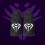 Gaming Superconducting Sweat Resistant Finger Gloves(Purple) 2