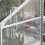 Outsunny Outsunny 6 x 6ft Walk-In Polycarbonate Greenhouse with Foundation Window Silver 4