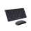 Ensemble Clavier et Souris Sans Fil Protable Mini – Compact, 2,4 GHz, 10 m, Compatible Windows/Mac 2