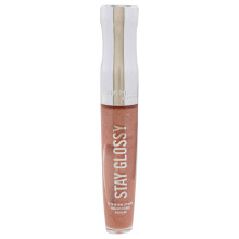 Rimmel Stay Glossy Lipgloss  Nicht klebende und leichte Formel fόr Lippenfarbe und Glanz  710 Honey Honey 5,1 g