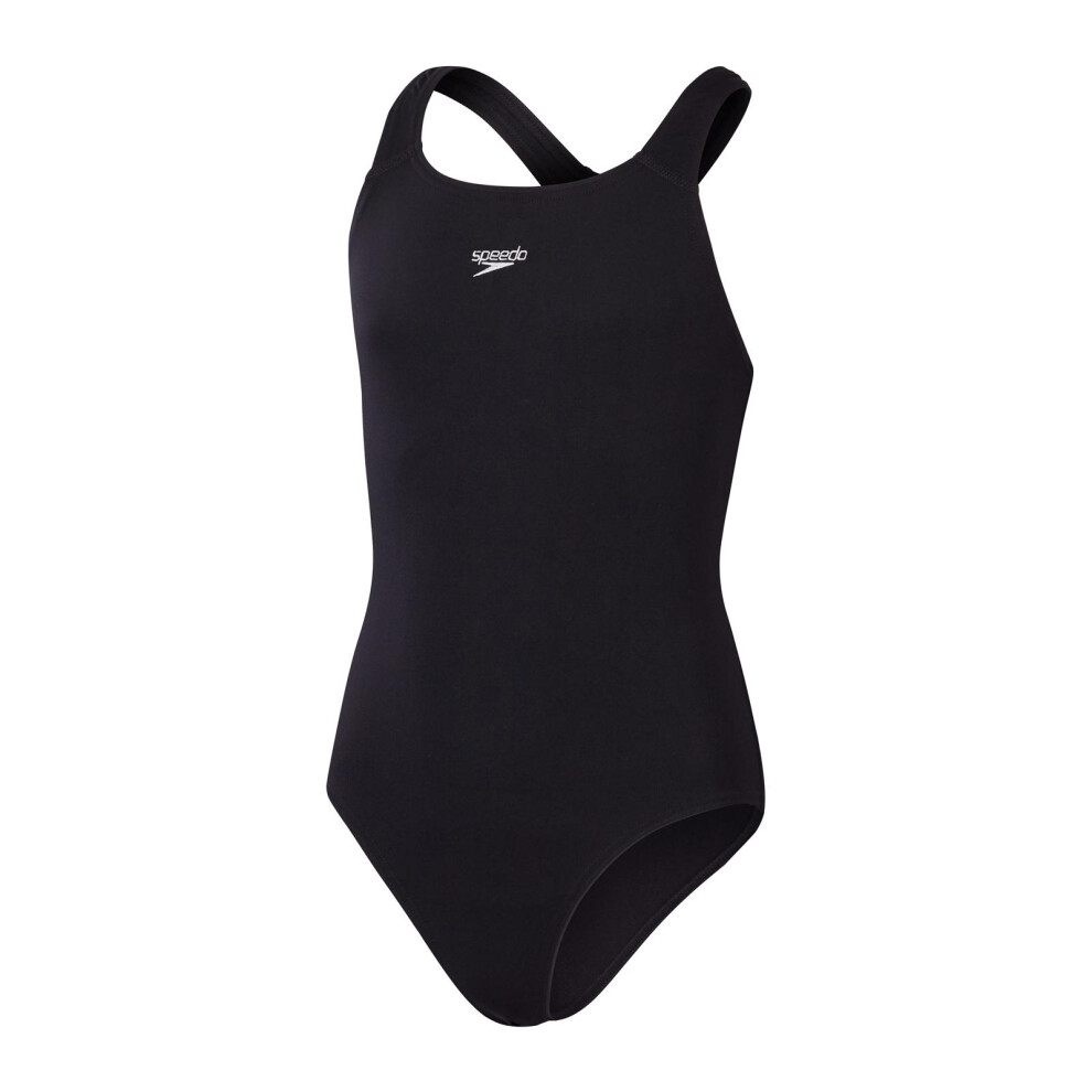(10 UK, Black) Speedo Womens/Ladies Medalist Eco Endurance+ One Piece Swimsuit