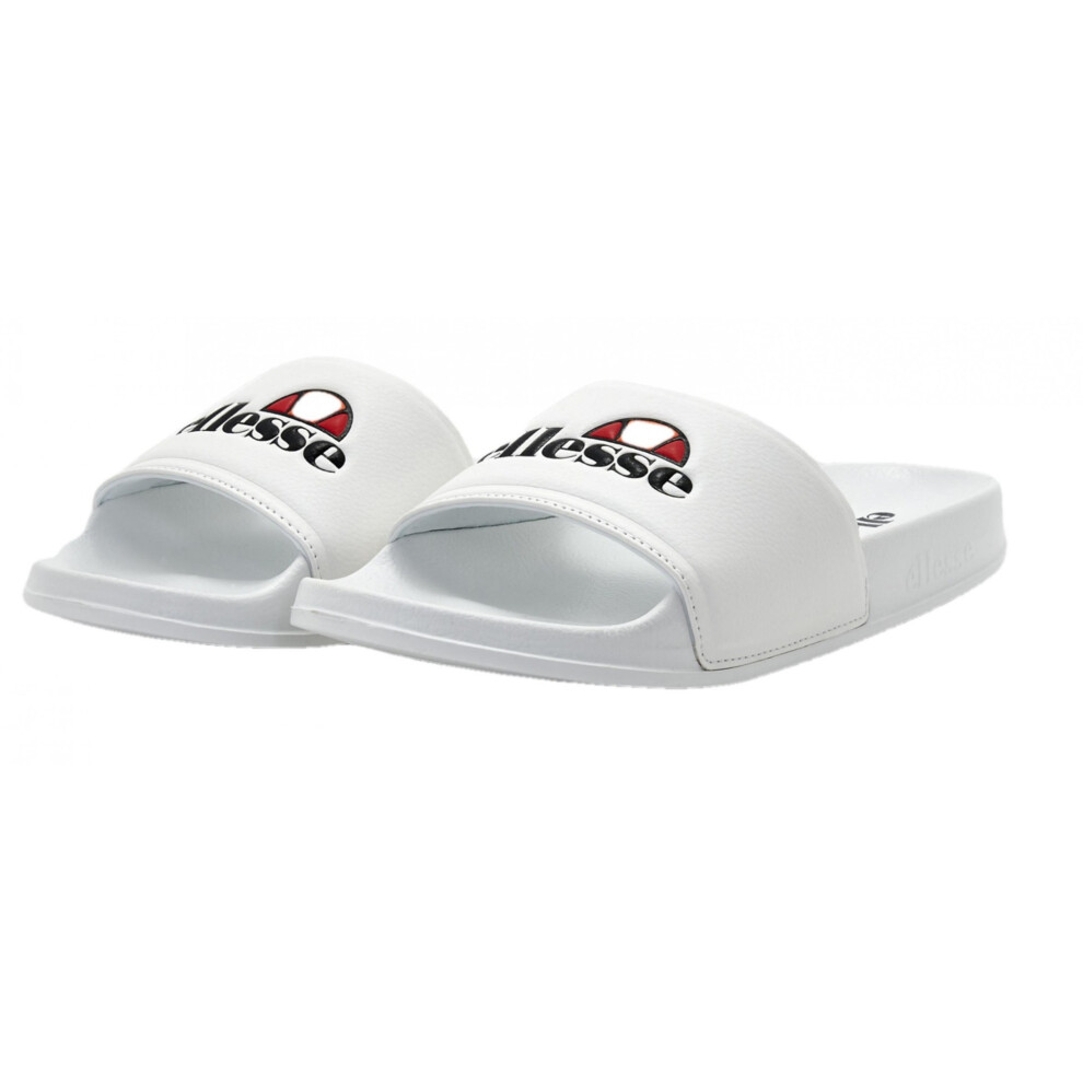 (11 UK, White) Ellesse Unisex Adult Filippo Sliders