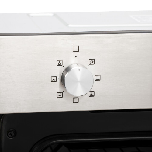 Willow Appliances Willow 60cm Stainless Steel Fan Assisted Oven,7 Functions, Timer 2