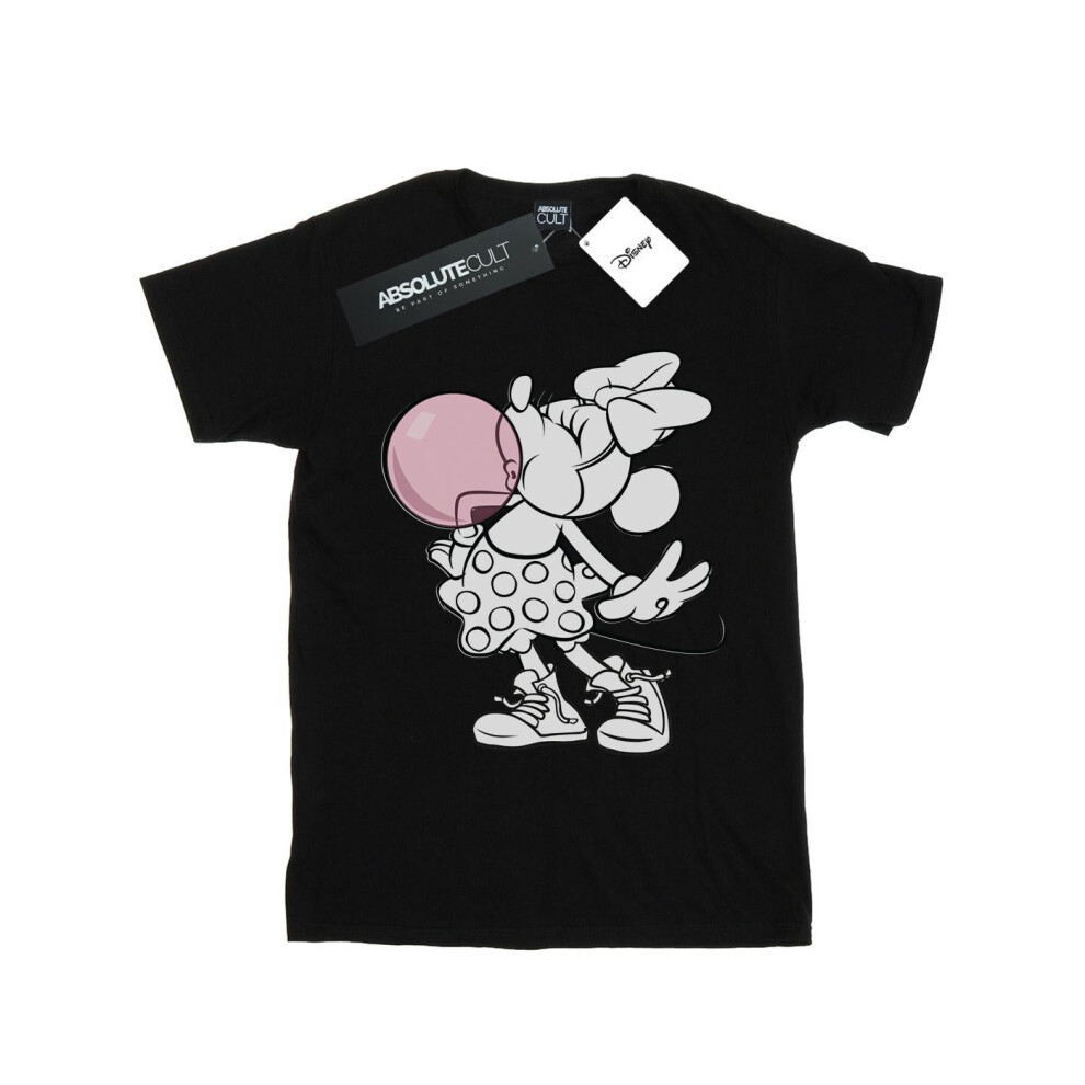 Minnie Mouse Gum Bubble Cotton Boyfriend T-Shirt