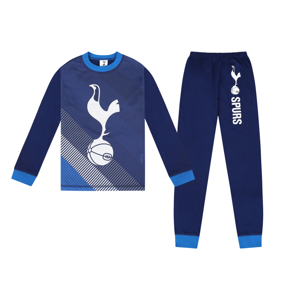 (13-14 Years) Tottenham Hotspur FC Official Football Gift Boys Sublimation Long Pyjamas