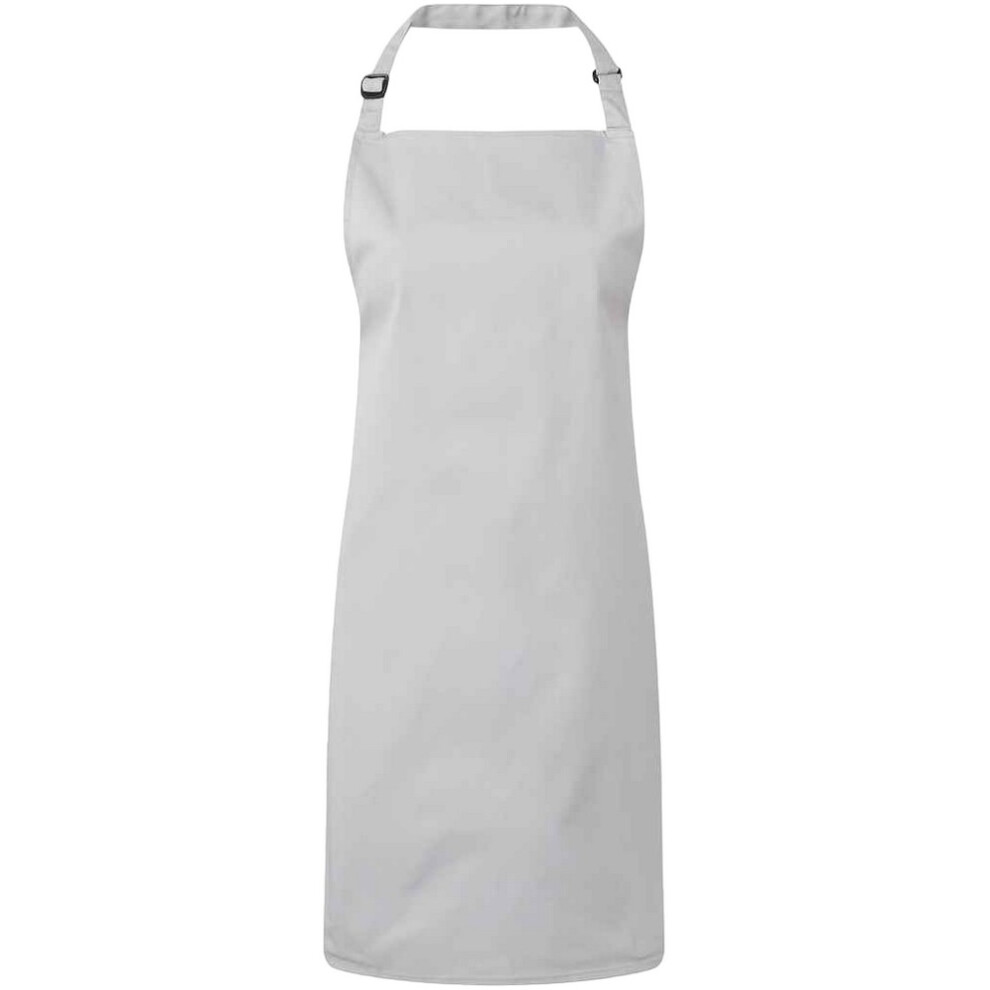 (One Size, Silver) Premier Unisex Adult Colours Full Apron