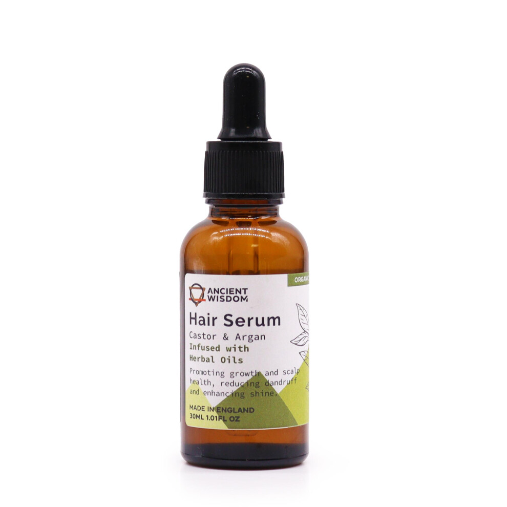 Ancient Wisdom (Herbal) Essential Oil Infused Organic Hair Serum 30Ml