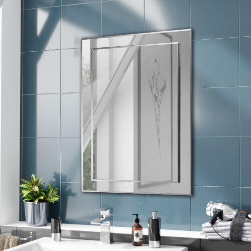 NES Home Nes Home Lawerence 500 x 700 Double Layer Mirror