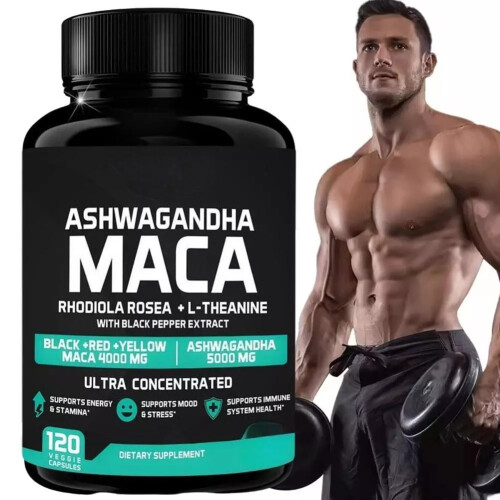 MACA ROOT 4000MG 60 Capsules-Organische Vitaminen 2