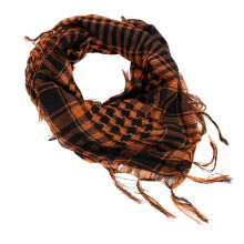 (Orange Yellow) Keffiyeh Classic Easy to Wear Winter Plaid Scarf Gorgeous