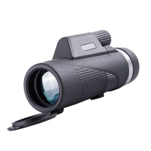 Telescópio Monocular 80X100 Alta Ampliação para Adultos com Adaptador Bak4 Prism Fácil de Transportar com Pega de Apoio de Braço Adequado para