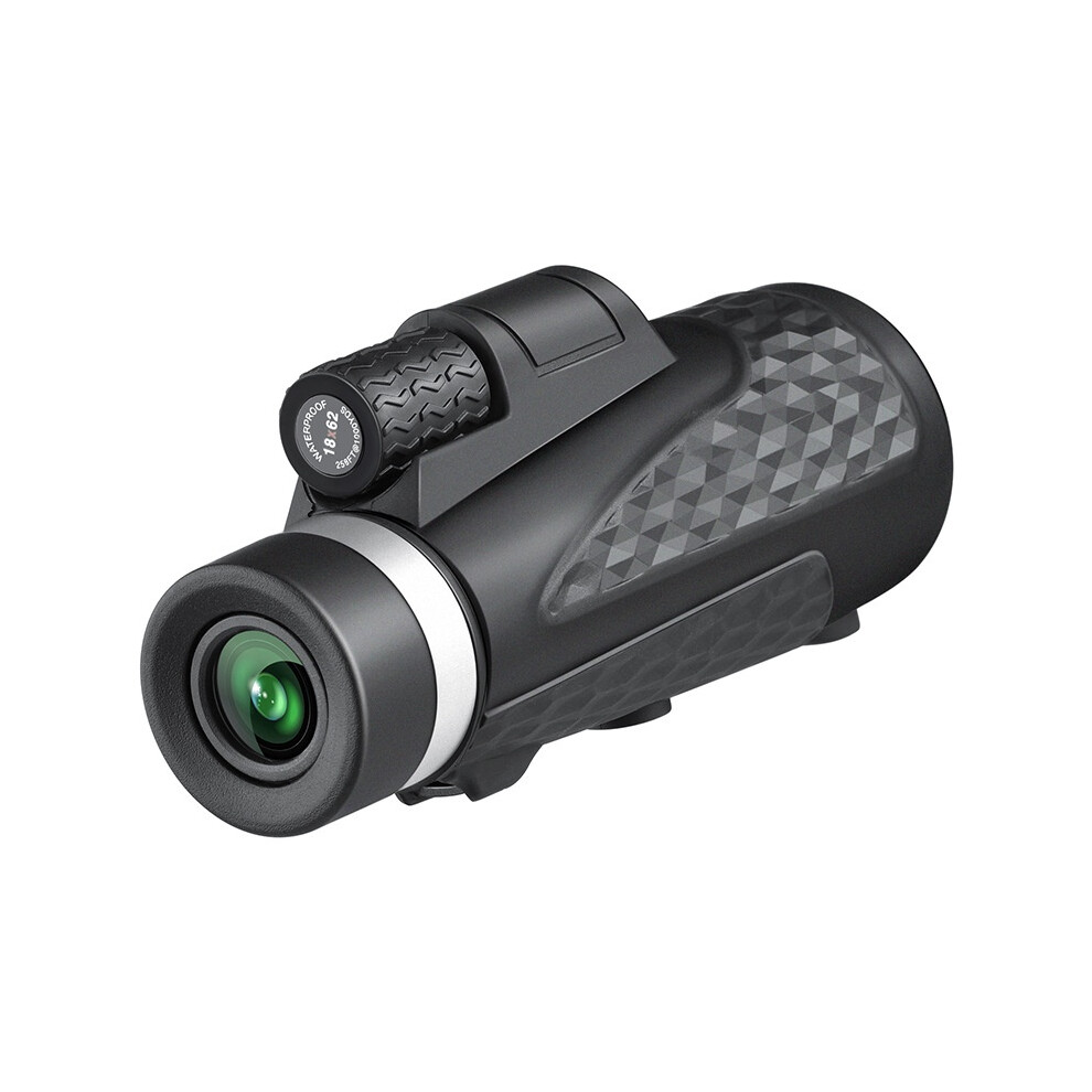 Chronus Chronus Portable 1862Mm Hd Monocular Telescope With Tripod, Hiking Equipment, Bak4 Prism (Black) Black 6976919908420