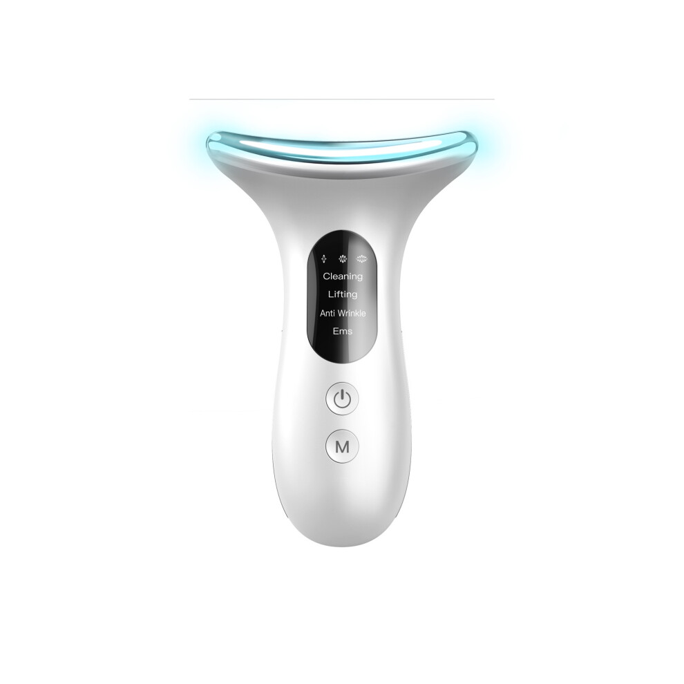 Masseur de visage 4 modes rajeunissement thermique LED triple action