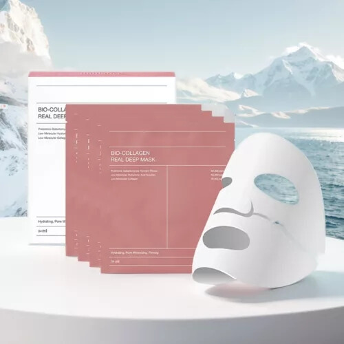 Bio-Collagen Real Deep Mask 34g x 4 Sheets Hydrogel Mask 2