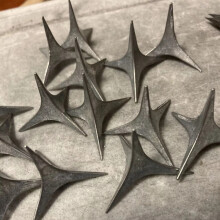 (Triangle-2.5cm, 10pcs) New 10/20pcs Tire Breakthrough Triangle Nail Spike Anti-Theft Vehicle Car