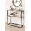 URBN Living (Sapphire) 90cm Console Table Free Standing With Metal Frame 5