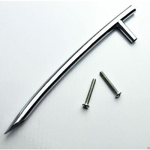 NES Home Solid Brass Kitchen Bathroom Cabinet Vanity Door Rod Bow Handles - 190mm
