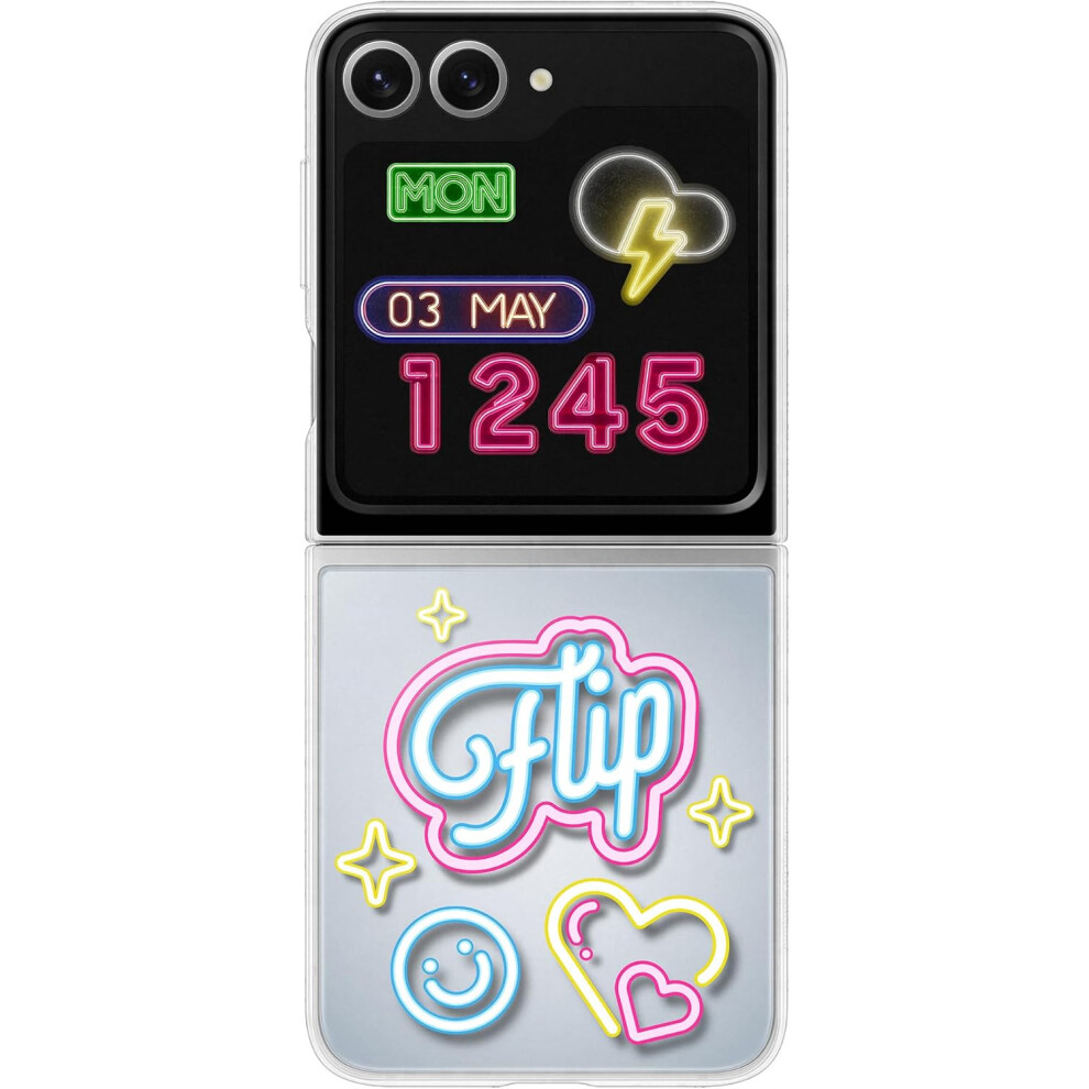 Samsung Galaxy Z Flip 6 Neon Flipsuit Case Grey - EF-ZF741CTEGWW