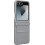 Samsung Coque - Kindsuit - Galaxy Z Flip 6 - Cuir véritable - Gris - Souple 2
