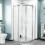 Hardwick 900mm Frameless Quadrant Corner Shower Enclosure 1