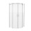 Hardwick 900mm Frameless Quadrant Corner Shower Enclosure 4