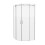 Hardwick 900mm Frameless Quadrant Corner Shower Enclosure 5