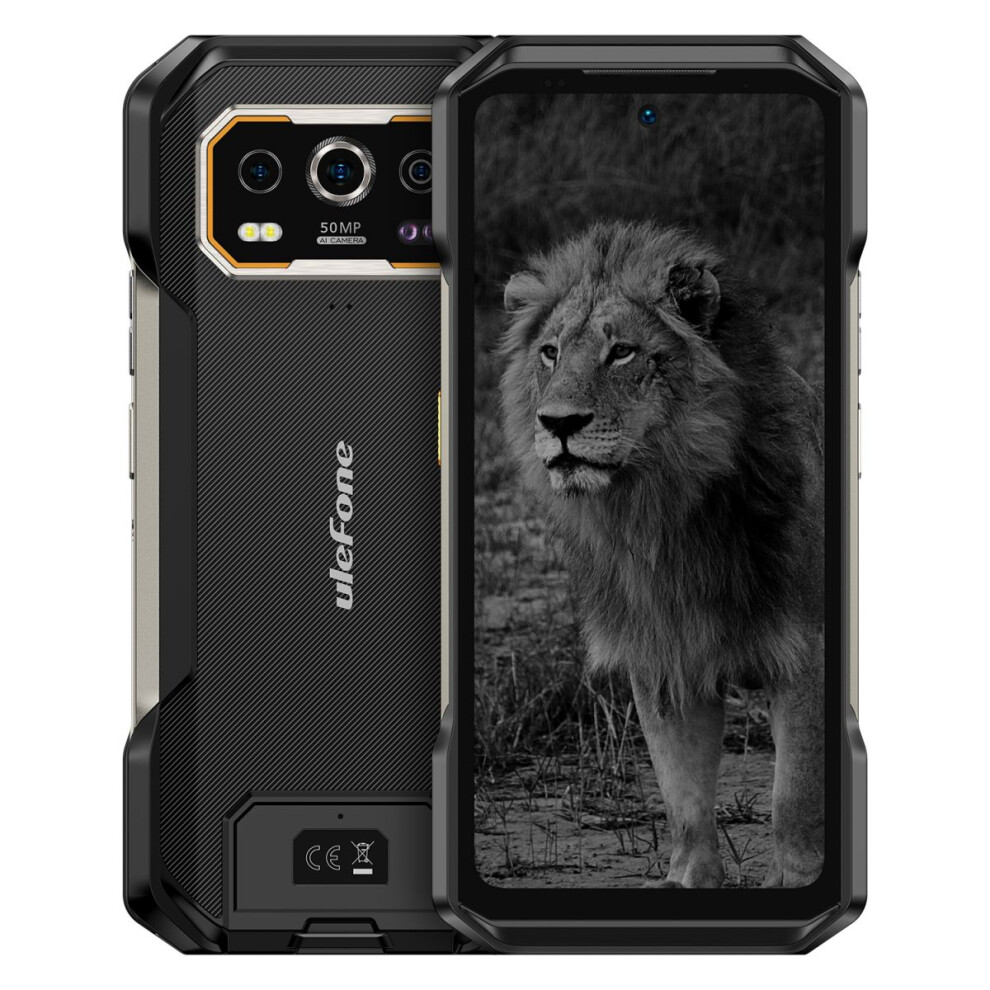 Ulefone Black Armor 27 Pro 5G Rugged Dual-Sim Smartphone, 12Gb/256Gb, Ip68/Ip69k/Mil-Std-810H, 6.78-Inch 120Hz, 50Mp + 64Mp Night Vision, 10600Mah