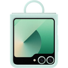 Samsung Galaxy Z Flip 6 Silicone Case with Ring Mint - EF-PF741TMEGWW