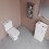 Balterley Vanity Basin Unit, Tap, and Toilet Set - Gloss White/Chrome 5