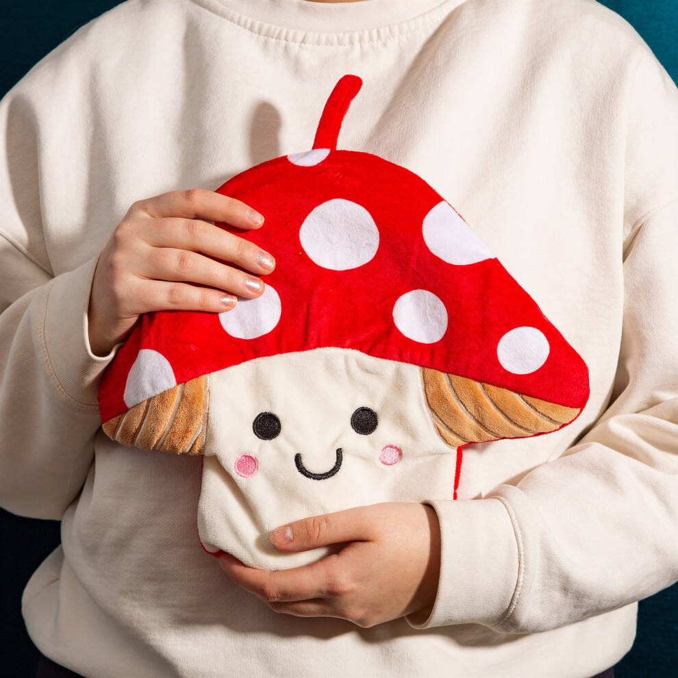 Toadstool Shape Novelty Hot Water Bottle