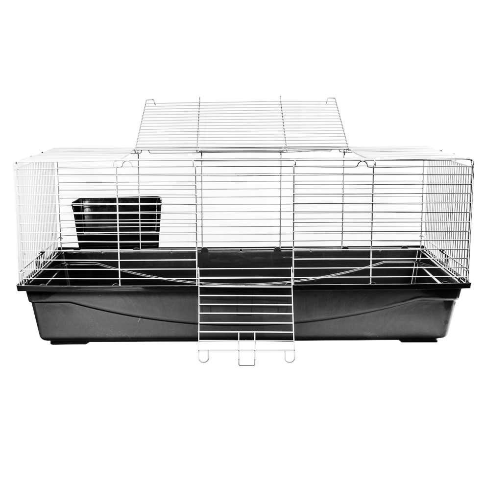 KCT Dark Grey Single Level Indoor Pet Animal Run Cage - 120cm