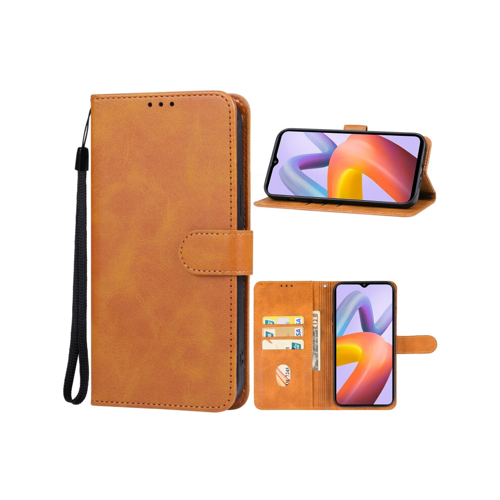 For Xiaomi Redmi A2+ Leather Phone Case(Brown)