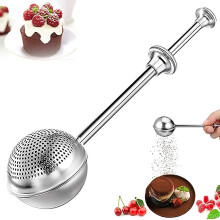 ALLOMN Flour Duster for Baking, Tea Infuser for Loose Leaf Tea
