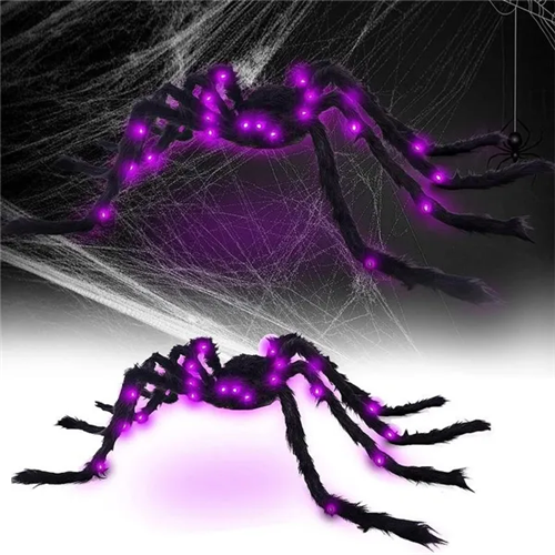 Light Up Giant Spider-125cm 1