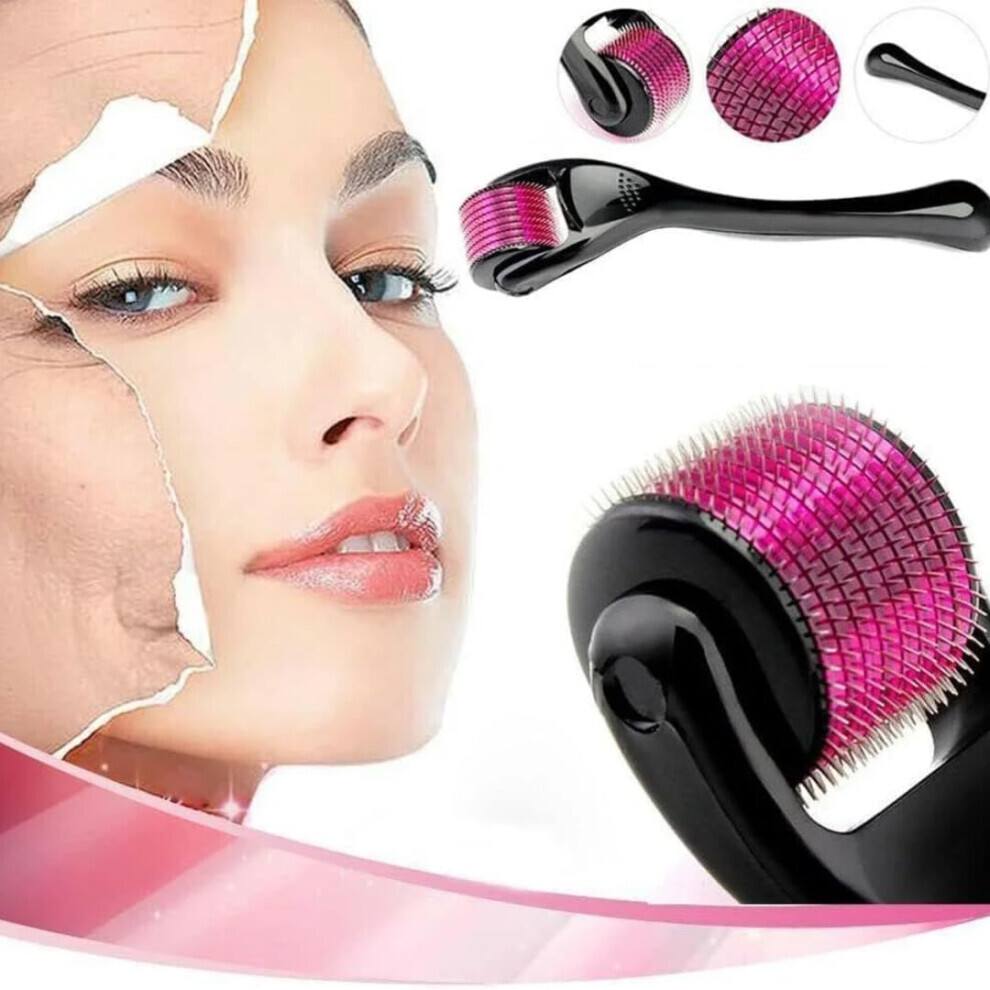 Goplushtoy (0.5Mm) 540 Titanium Microneedle Derma Roller Facial Micro Needle Skin Skin Hair Care Beauty Massage Tools