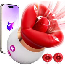 Sucking Vibrator Sex Toys for Women, Remote Control Vibrator G Spot Vibrators 10 Tongue Lickin &Vibrating&3 Suction Nipples Anal Stimulator Sex Toy