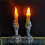 (Green) Skull Ghosts Party Candle Lights Halloween Lights 1
