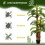 Outsunny Outsunny Artificial Palm Plant Fake Tree for Home Office, 150cm 4
