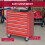 Durhand DURHAND Roller Tool Cabinet Storage Chest Box Garage Workshop 7 Drawers Red 4