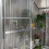 Outsunny Outsunny 6 x 2.5ft Polycarbonate Greenhouse Aluminium Green House, Silver 8