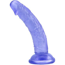 (Blue) Realistic Dildos Sex Toys, Silicone Flexible Dildo with Suction Cup for Hands-Free Play, 6.5 Inch Adult Toys for Men Women Couple