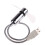 USB Gadget Durable Adjustable Mini Flexible Fan LED Light USB Fan Time Clock Desktop Clock Cool Gadget Time Display 11