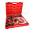 (Red) 16Pcs Coil Spring Compressor Set Suspension Spring 5