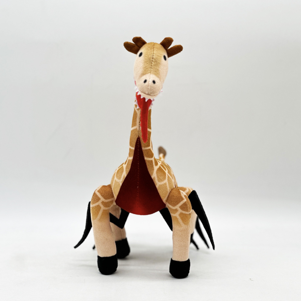 (b) Zoochosis Plush Toy Cartoon Animal Stuffed Doll Kangaroo Penguin Giraffe Figures Zoochosis Plushies for Kids Birthday Gift Toys
