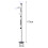Living And Home Modern 2 Head Standing Floor Lamp 5