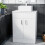 Onken 500mm White Vanity Cabinet and Small Rectangle Counter Top Basin Unit 4