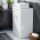 Onken 500mm White Vanity Cabinet and Small Rectangle Counter Top Basin Unit 5